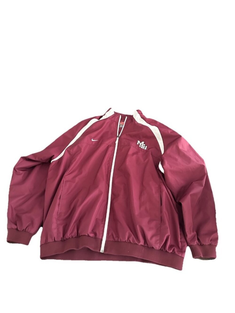 Nike Team Mississippi State University ClimaFit Windbreaker Jacket Size Xxl
